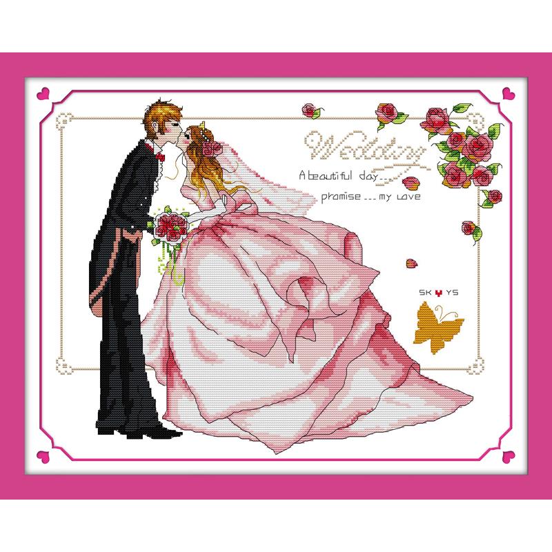 Wedding Series Counting Cross  - مراجعة Embroidery X Stitch وسعره