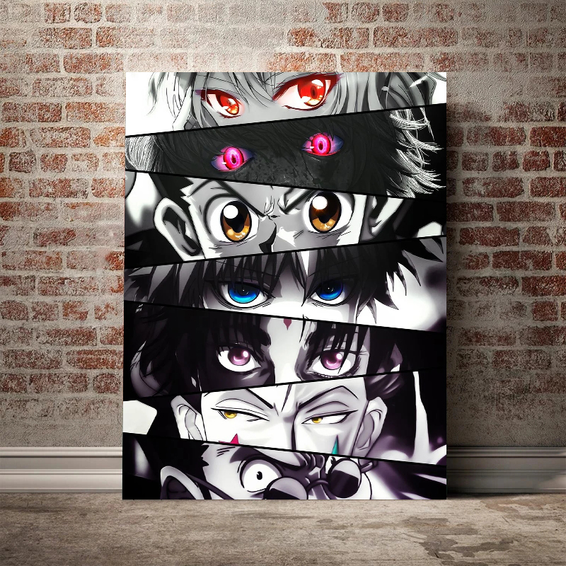 Anime Hunter x Hunter Eyes Art - مراجعة Embroidery X Stitch وسعره