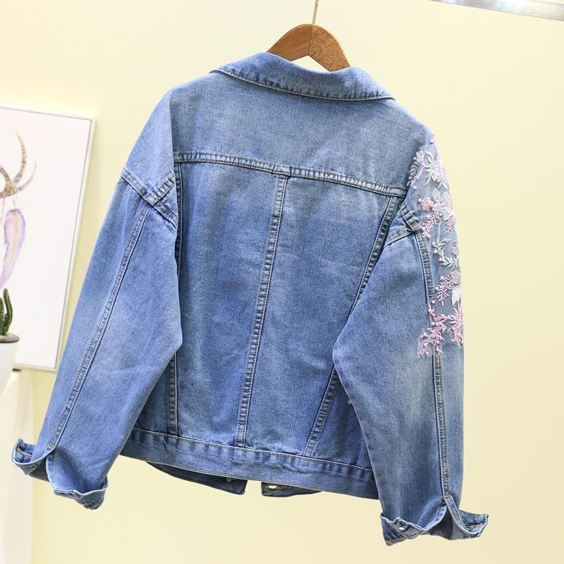 2022 New Embroidery Denim Shor - مراجعة Embroidery Jeans Sakura وسعره