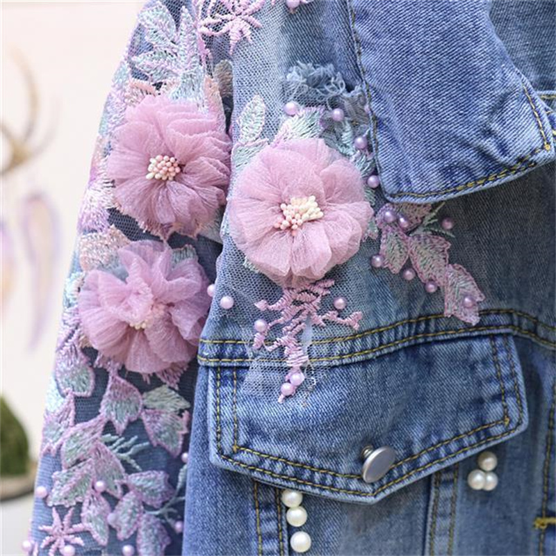2022 New Embroidery Denim Shor - مراجعة Embroidery Jeans Sakura وسعره