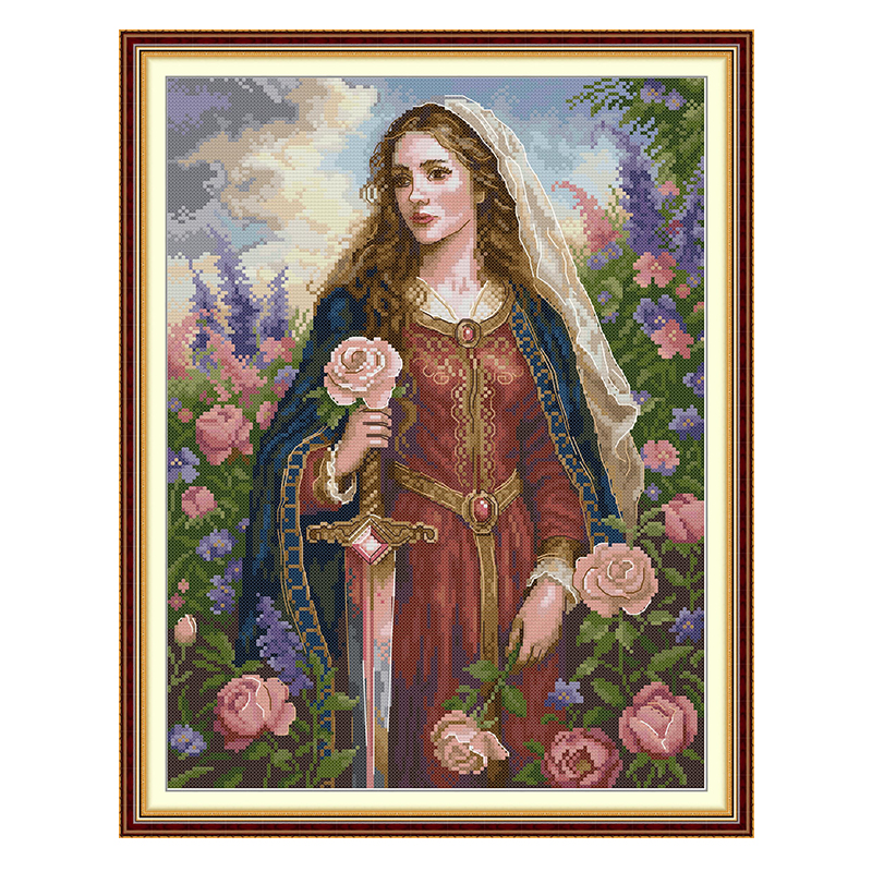 Male Female Warrior Patterns C - مراجعة Embroidery X Stitch وسعره