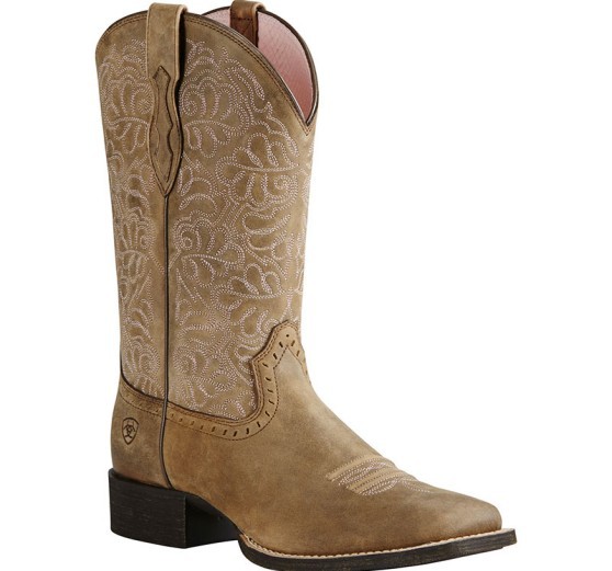 Men's Brown Leather Cowboy Boo - مراجعة Embroidery Pattern وسعره