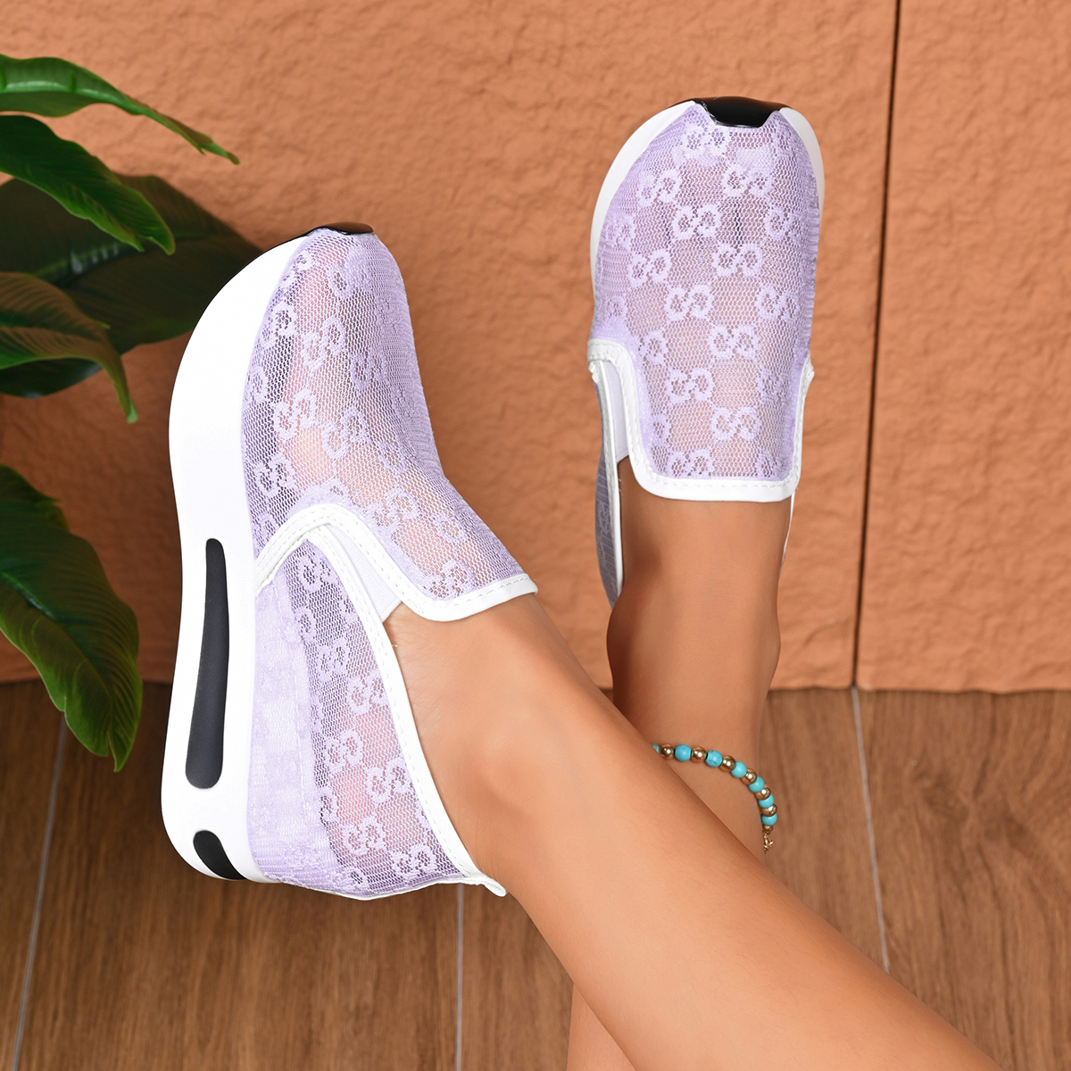 Women Sneakers Women Floral Pa - مراجعة Embroidery Pattern وسعره