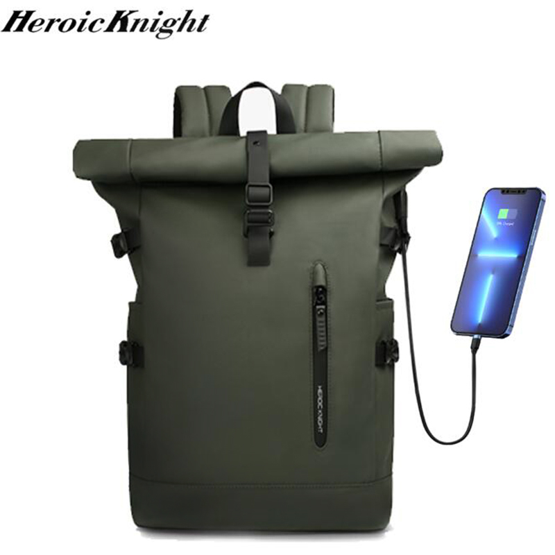 Heroic Knight Men's Backpack O - مراجعة Embroidery Keychain وسعره