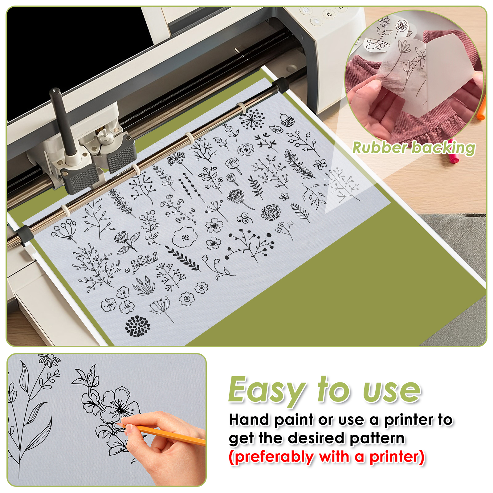 10/5Pcs Sticky Water Soluble E - مراجعة Embroidery Web وسعره