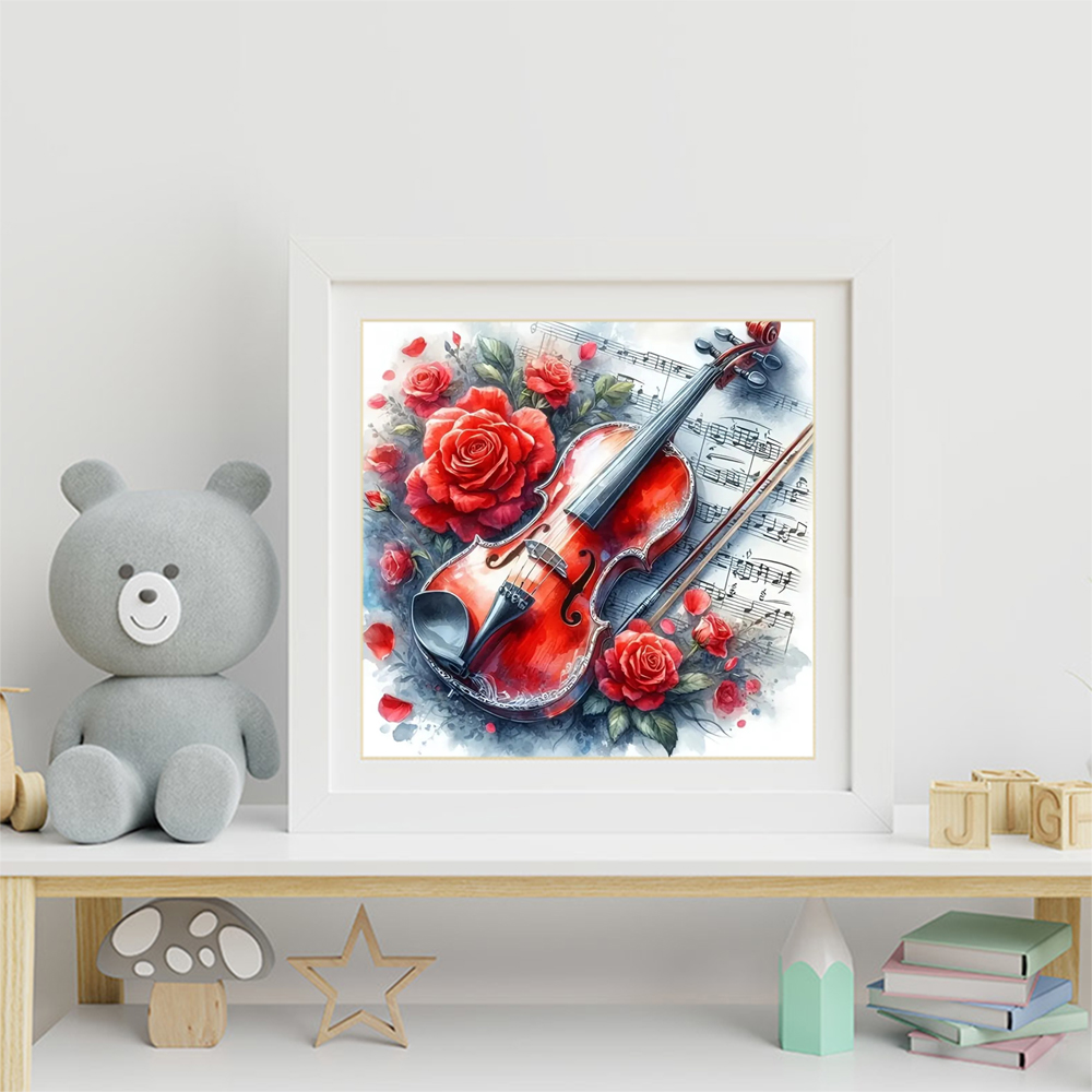 Evershine DIY Diamond Painting - مراجعة Embroidery Rose Stitch وسعره