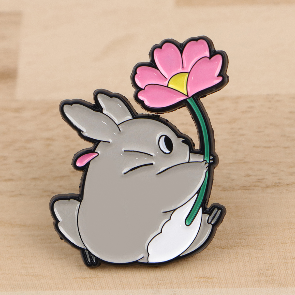 Cute Animal Enamel Pin Anime M - مراجعة Embroidery Illustration وسعره