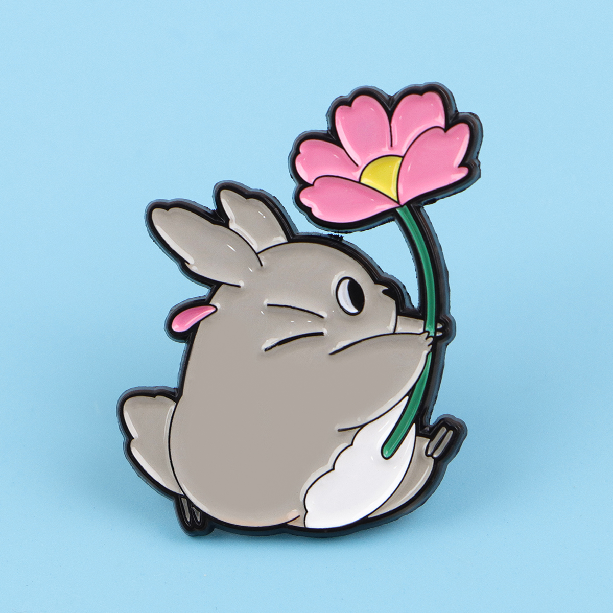 Cute Animal Enamel Pin Anime M - مراجعة Embroidery Illustration وسعره