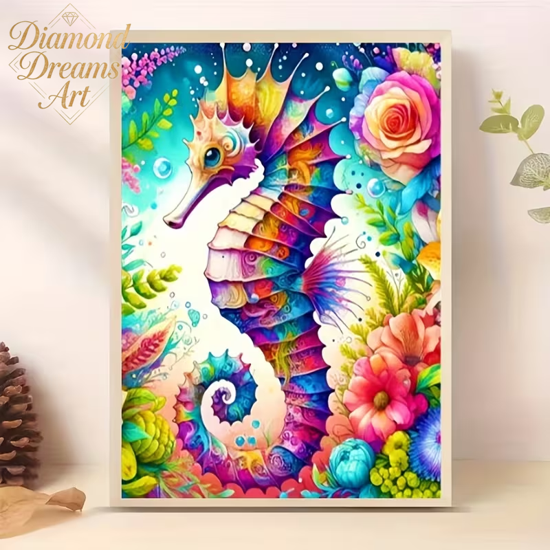 Frameless,5D DIY Diamond Paint - مراجعة Embroidery Pattern وسعره