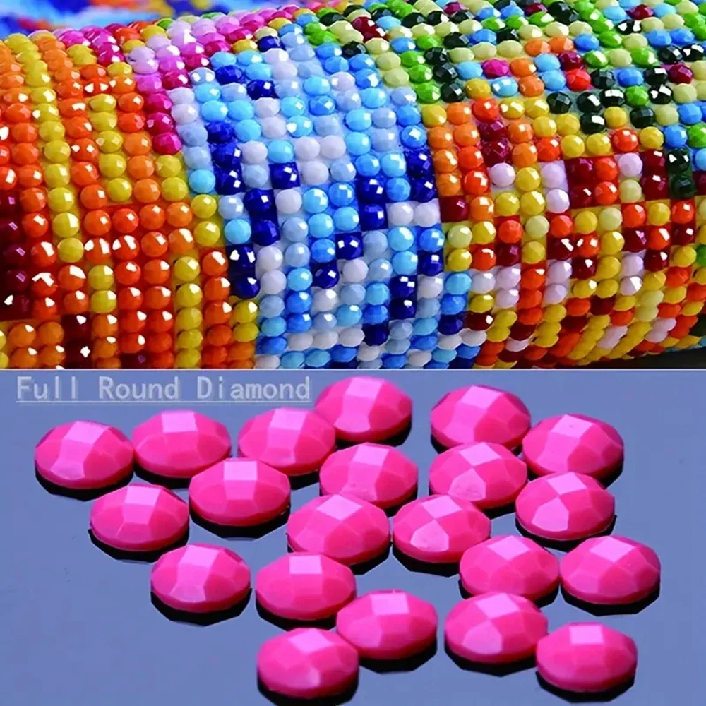 Frameless,5D DIY Diamond Paint - مراجعة Embroidery Pattern وسعره