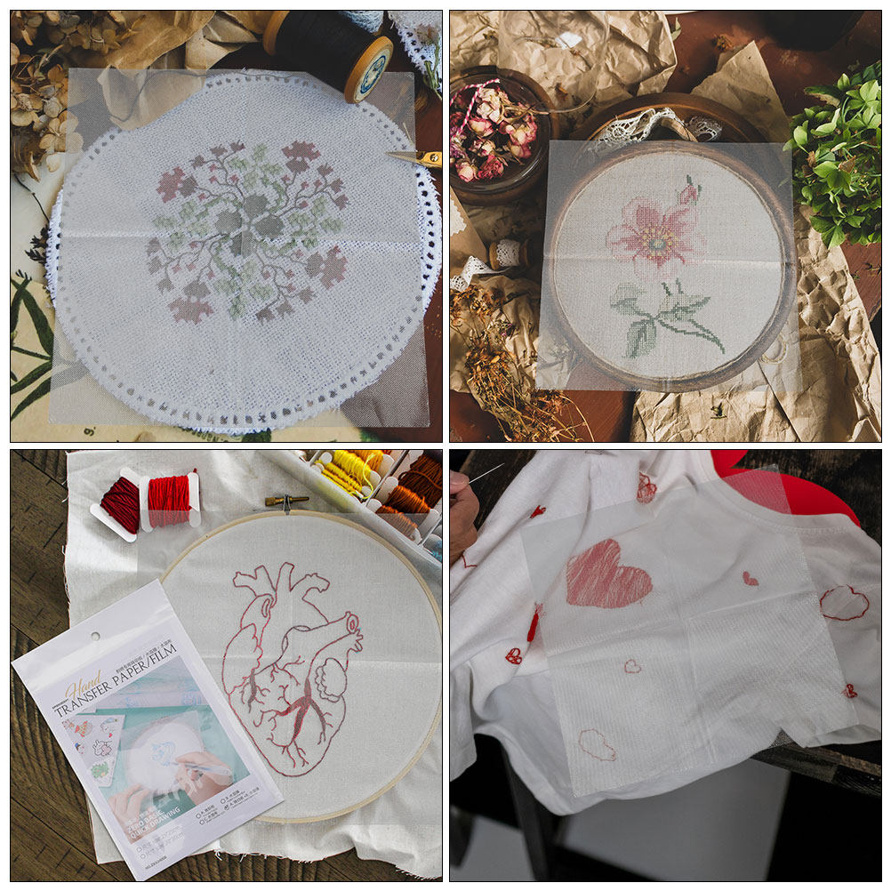 8Pcs Water Soluble Embroidery  - مراجعة Embroidery Pattern وسعره
