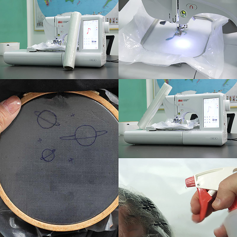 Water Soluble Embroidery Toppi - مراجعة Embroidery Web وسعره