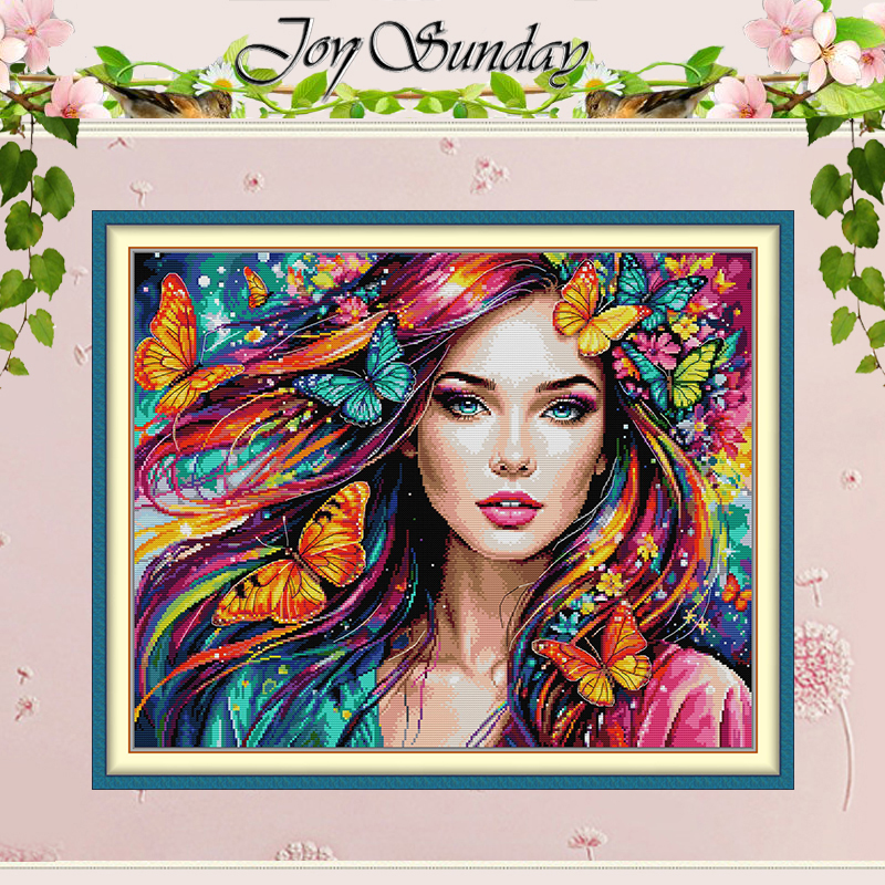 The Butterfly Queen Patterns C - مراجعة Embroidery X Stitch وسعره