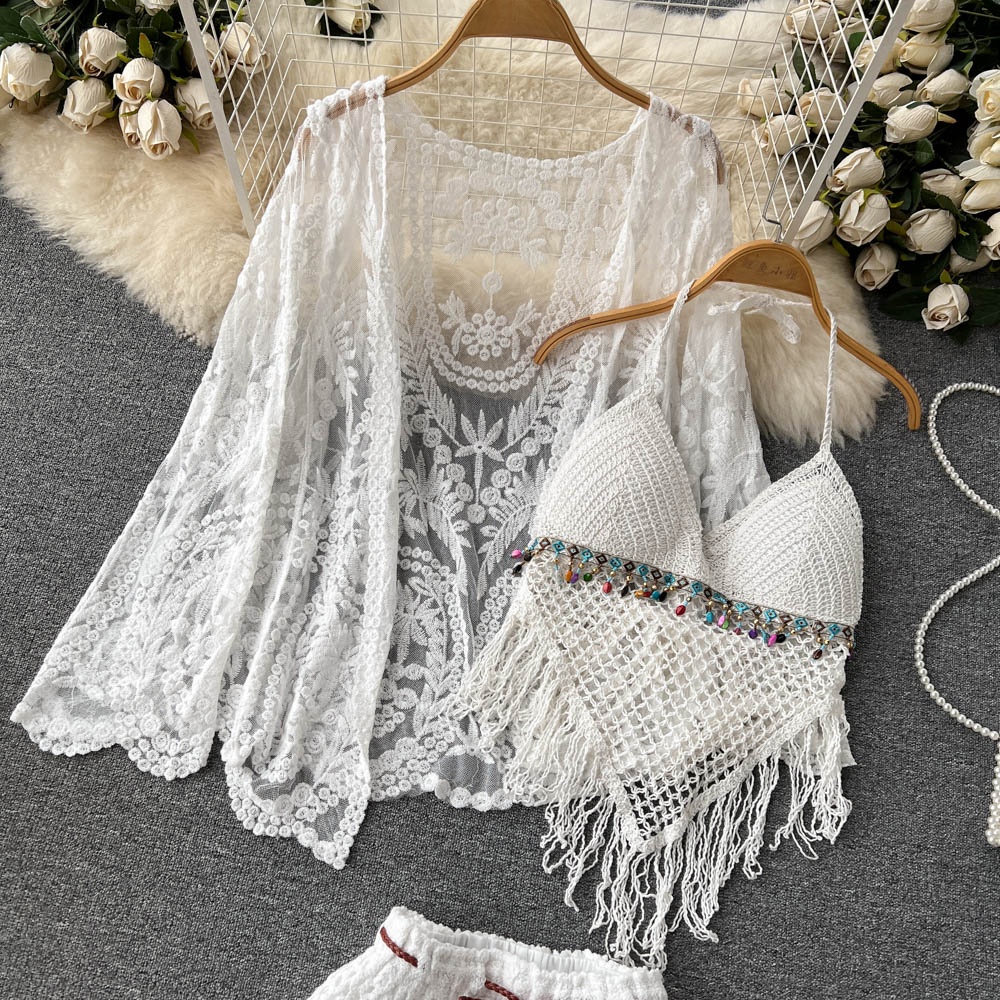 Bali Travel Set Women's Lace E - مراجعة Embroidery Bali وسعره