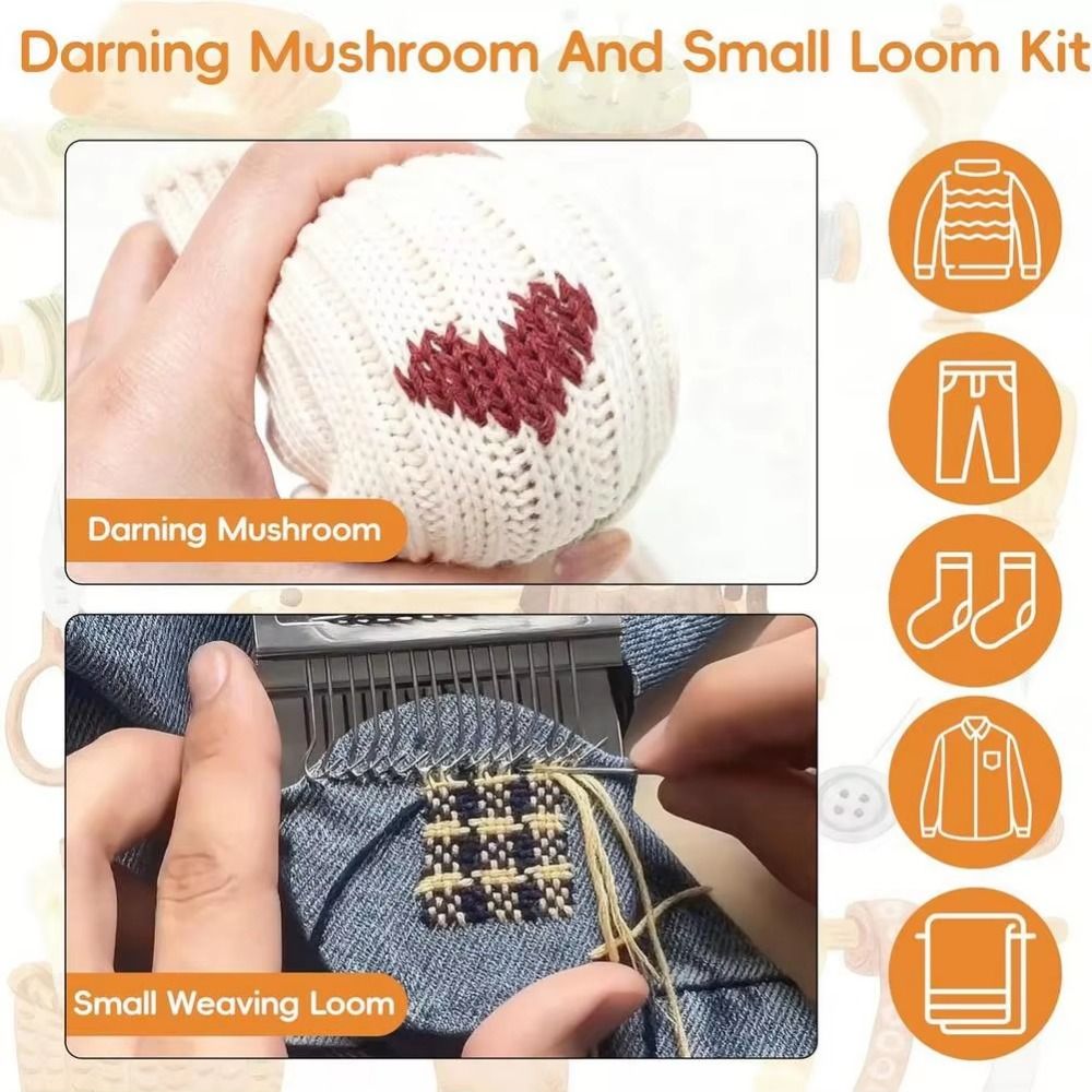 DIY Crafts Sock Darning Kit Eg - مراجعة Embroidery Egg وسعره