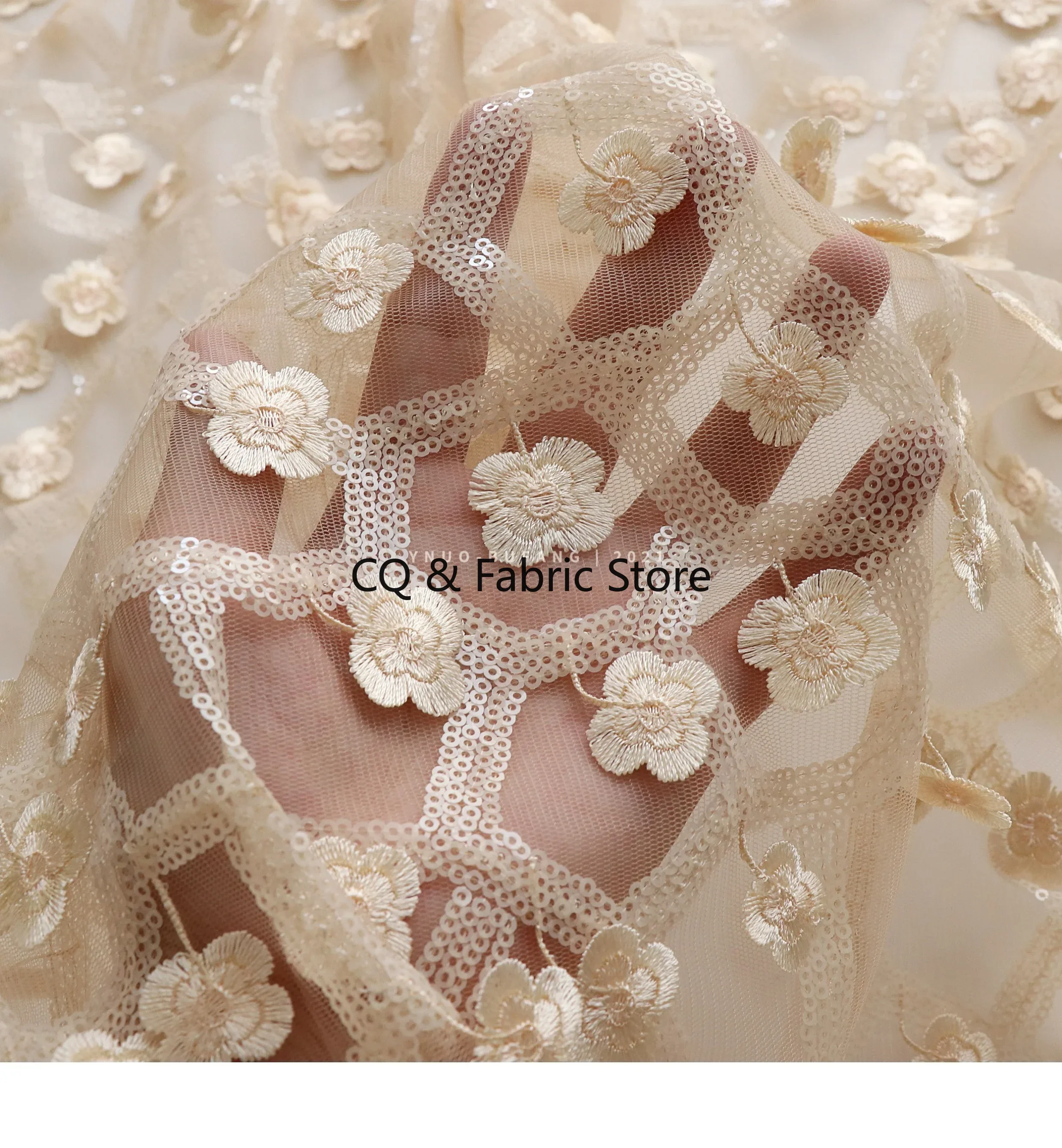 Apricot 3D Small Floral Embroi - مراجعة Embroidery Design 3D وسعره
