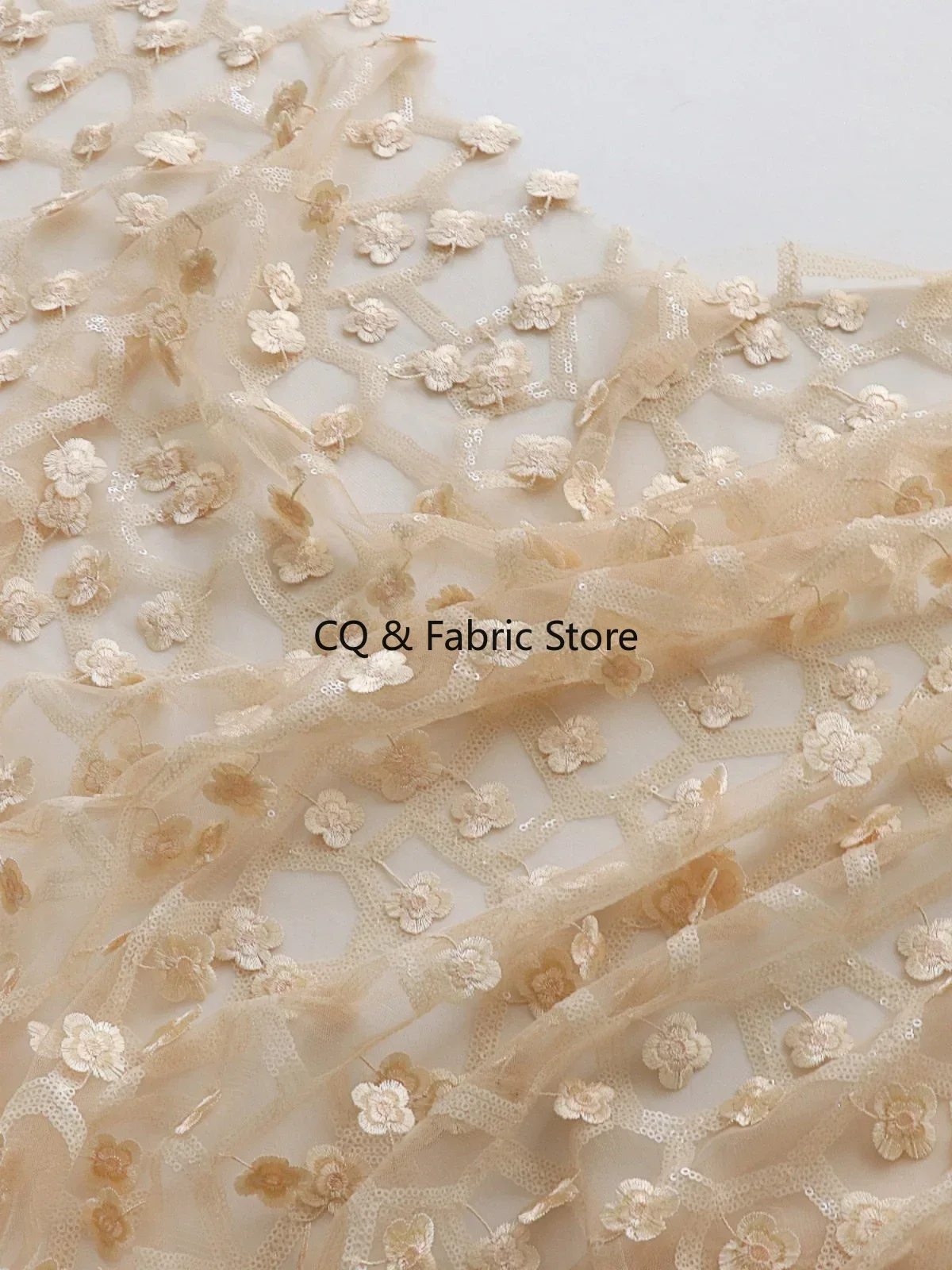 Apricot 3D Small Floral Embroi - مراجعة Embroidery Design 3D وسعره
