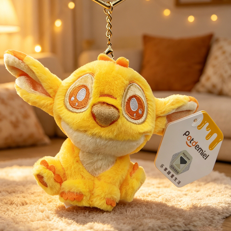 Genuine Disney Stitch Scrump A - مراجعة Embroidery Keychain وسعره