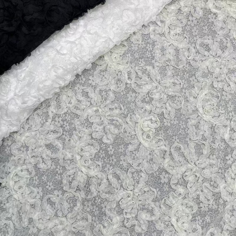 3D Flowers Embroidery Tulle Me - مراجعة Embroidery Design 3D وسعره