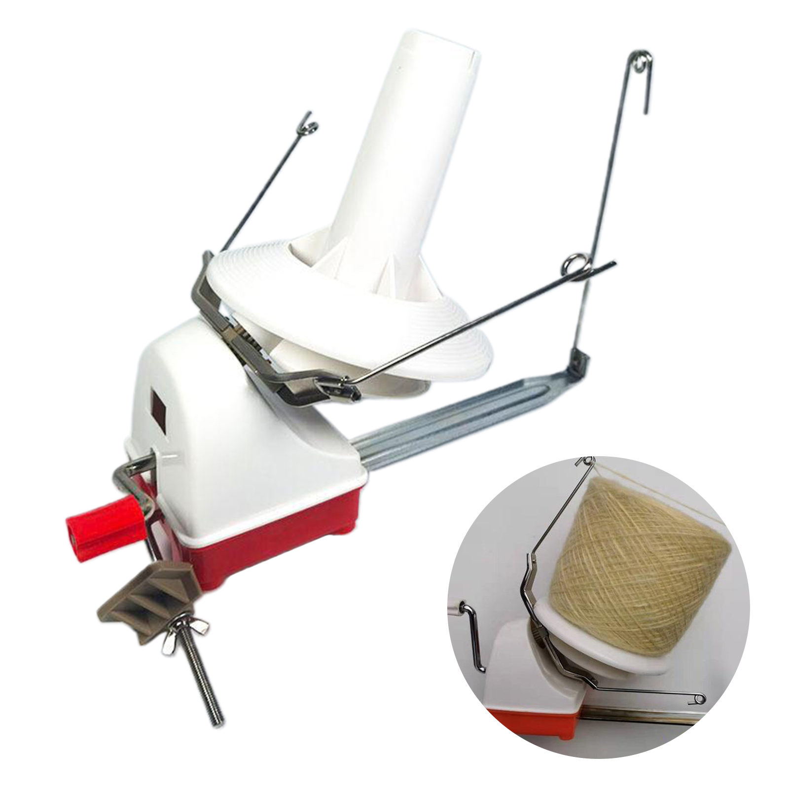 Yarn Swift Tabletop Yarn Ball  - مراجعة Embroidery Operator وسعره