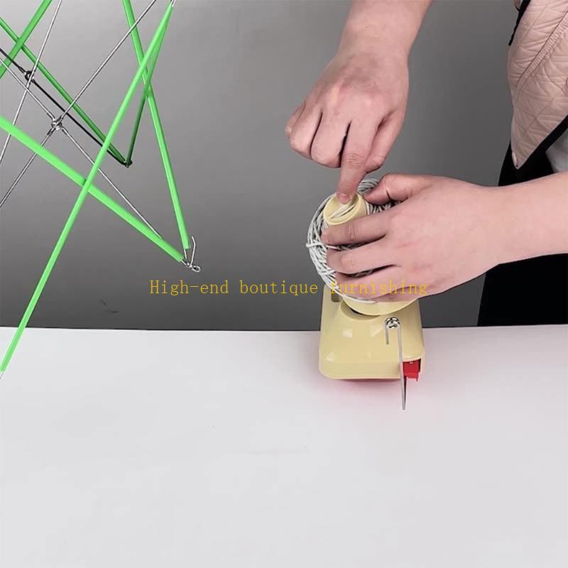 L9NB Hand Operated Wools Winde - مراجعة Embroidery Operator وسعره
