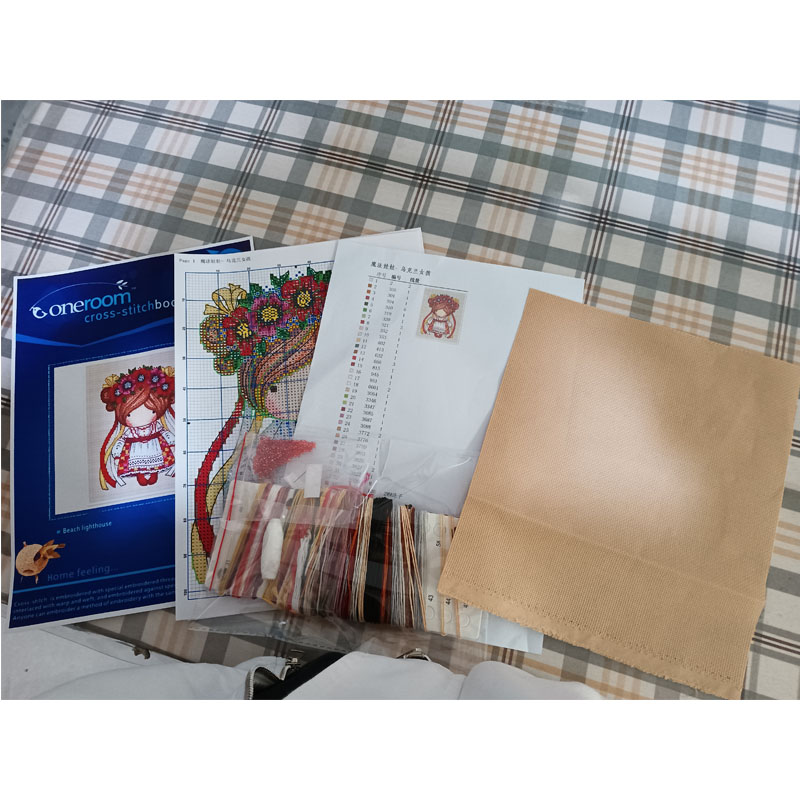 Chinese Cross-Stitch Kits, Emb - مراجعة Embroidery X Stitch وسعره