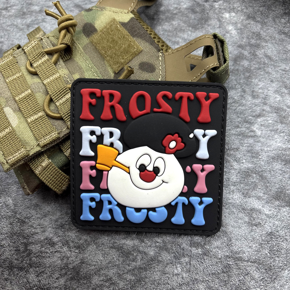 A Cute Snowman Pattern Pvc Pat - مراجعة Embroidery Effect وسعره