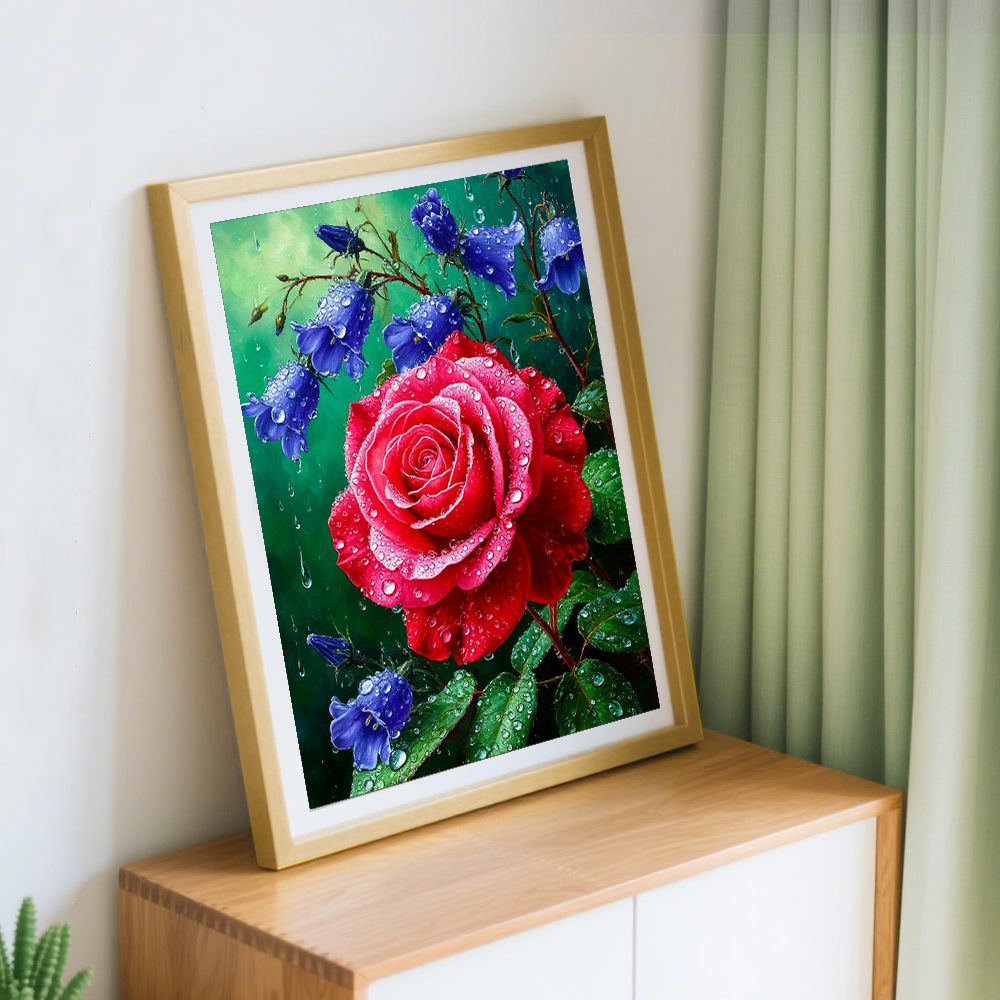 Flower Embroidery Needlework S - مراجعة Embroidery Rose Stitch وسعره